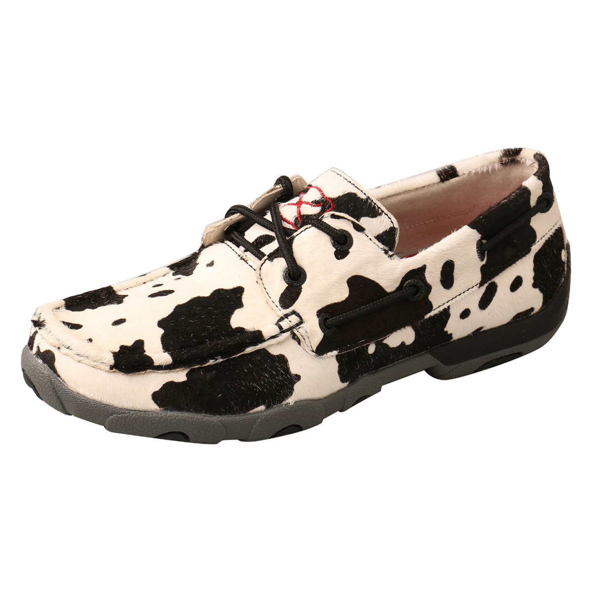 twisted x cow print shoes